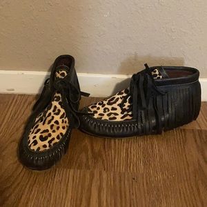 L&B fringe moccasins